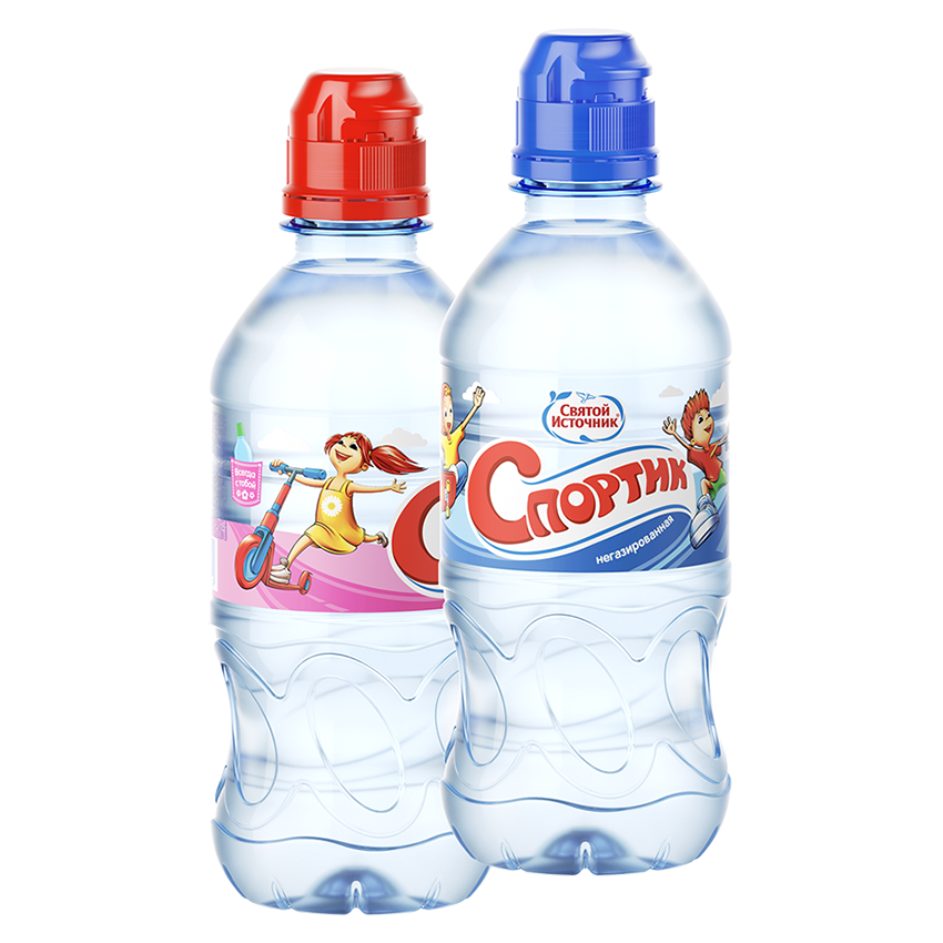 Святой источник 0,33л н/газ спортик