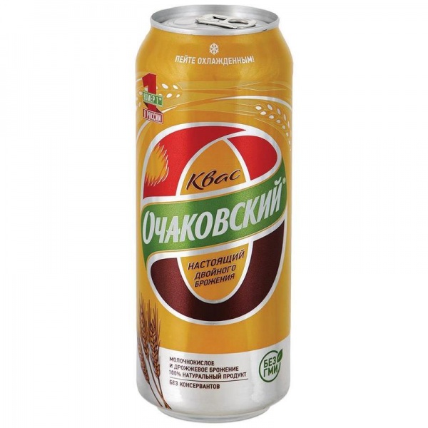 Квас Очаковский 0,45л ж/б
