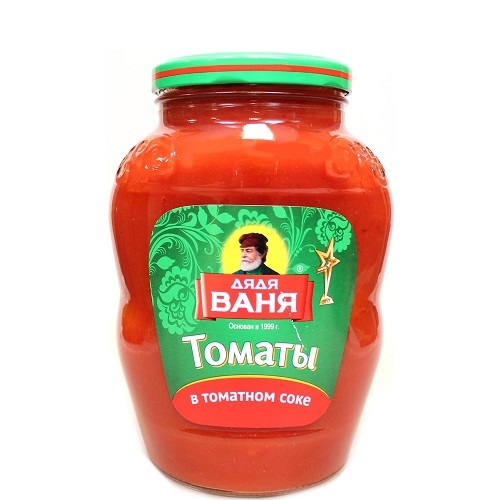Томаты Дядя Ваня неочищенные в т/с 680 гр