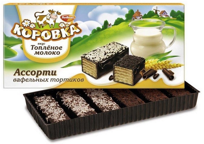 Торт Коровка ассорти 180г