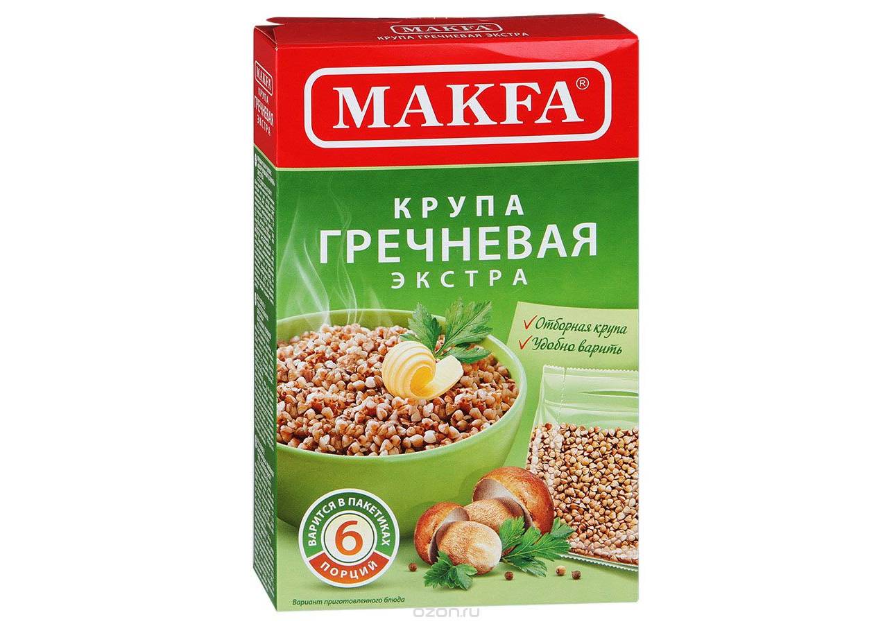 Греча крупа Макфа 6*66гр 400г