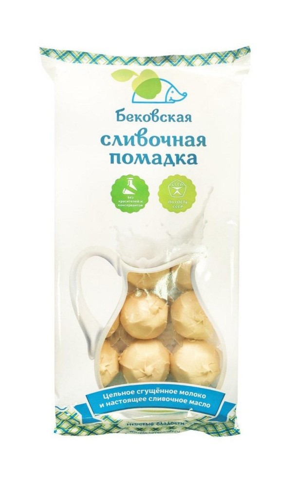 Конфеты Помадка Сливочная 360г Бековская