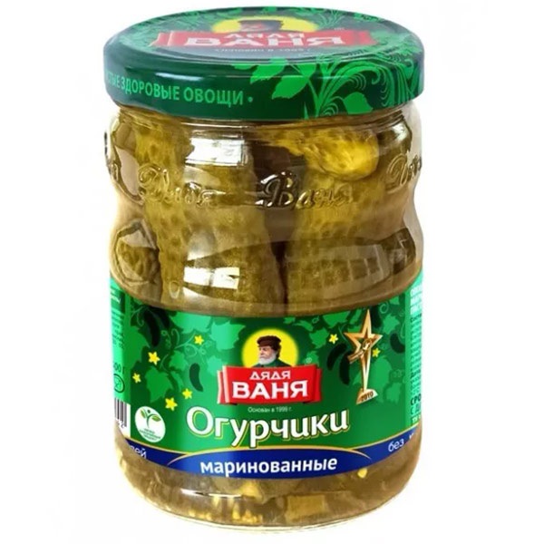 Огурчики Дядя Ваня ст/б 950г