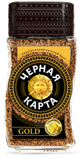 Кофе Черная Карта Голд 95г ст/б