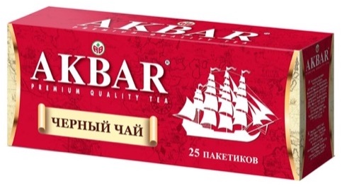 Чай Акбар Голд 25 пак с/яр