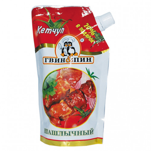 Кетчуп Гвин-пин в ассорт. д/п 250г