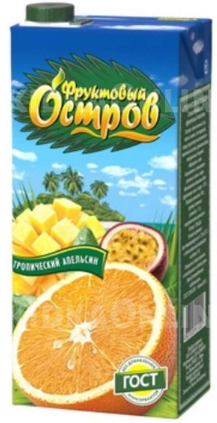 Фруктовый остров 0,93л в ассорт.