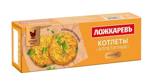Котлеты Ложкаревъ 400г