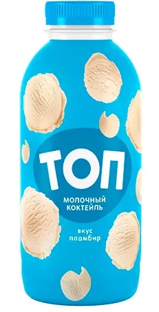 Коктейль молочный Топ 2% 450г