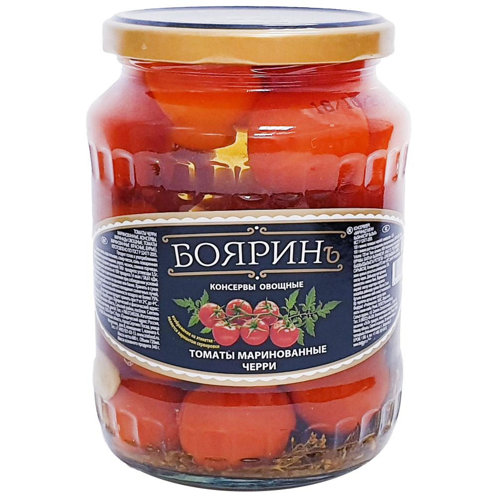 Томаты Черри 720гр Бояринъ