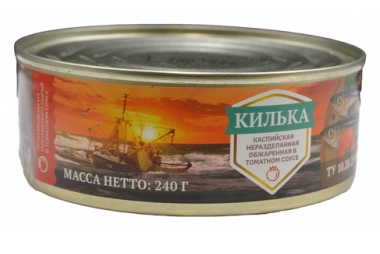 Килька каспийская в т/с 240г Балт-Ост