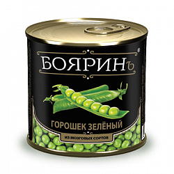 Горошек зеленый Бояринъ 425гр ж/б