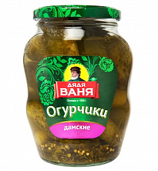 Огурчики Дамские Дядя Ваня ст/б 680г