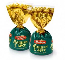 Конфеты Мишки в лесу Победа