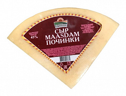 Маасдам сыр 45% Починки БЗМЖ