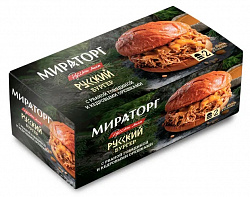 Русский бургер 400г (2шт в упак) Мираторг