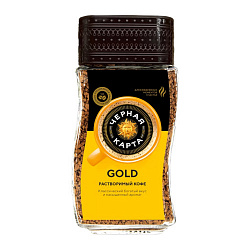 Кофе Черная Карта Голд 160г ст/б